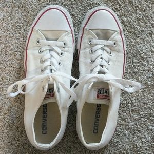 White Converse Size 9